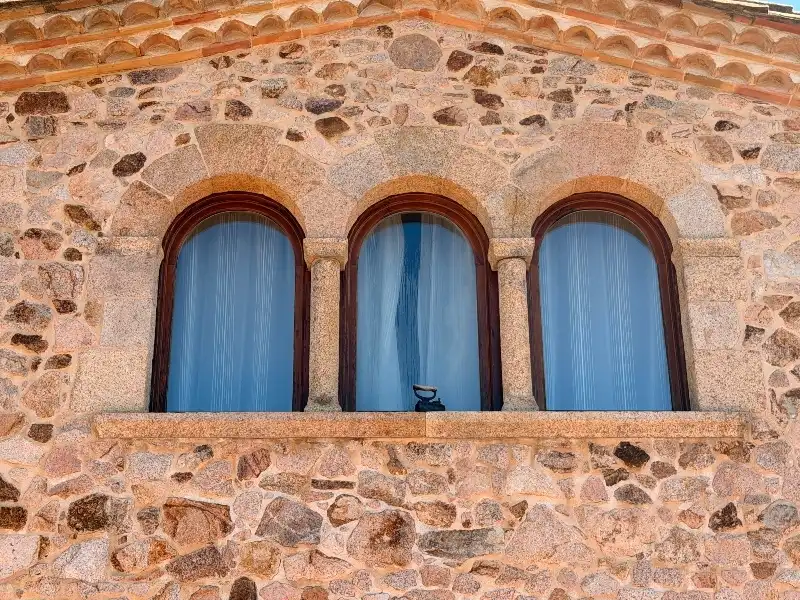 Exterior view of Houses for sale in Sant Feliu de Guíxols  with Air Conditioner, Heating and Private garden
