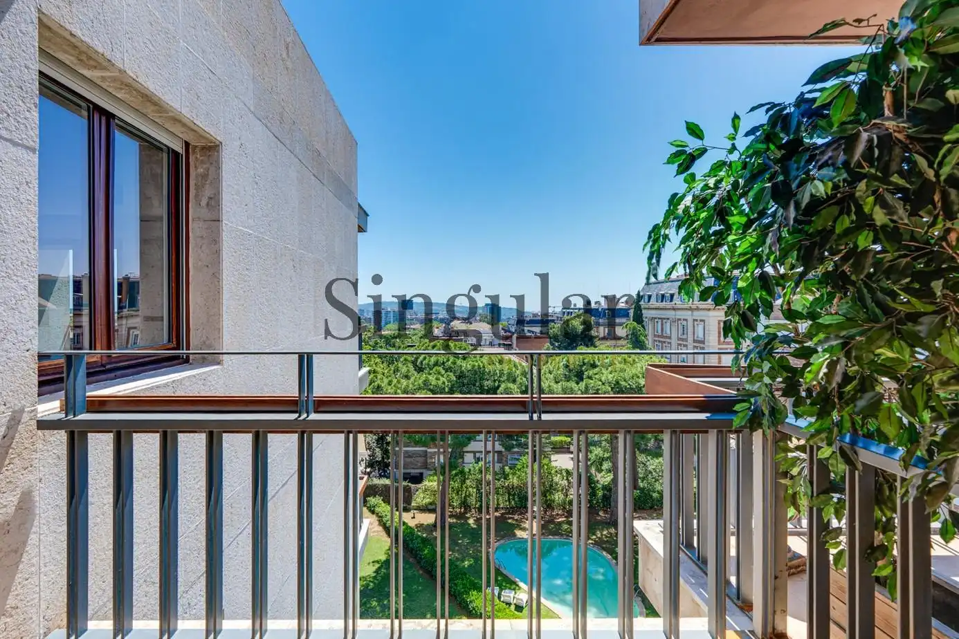Terraza de Piso de alquiler en Barcelona con Calefacción, Jardín privado y Terraza