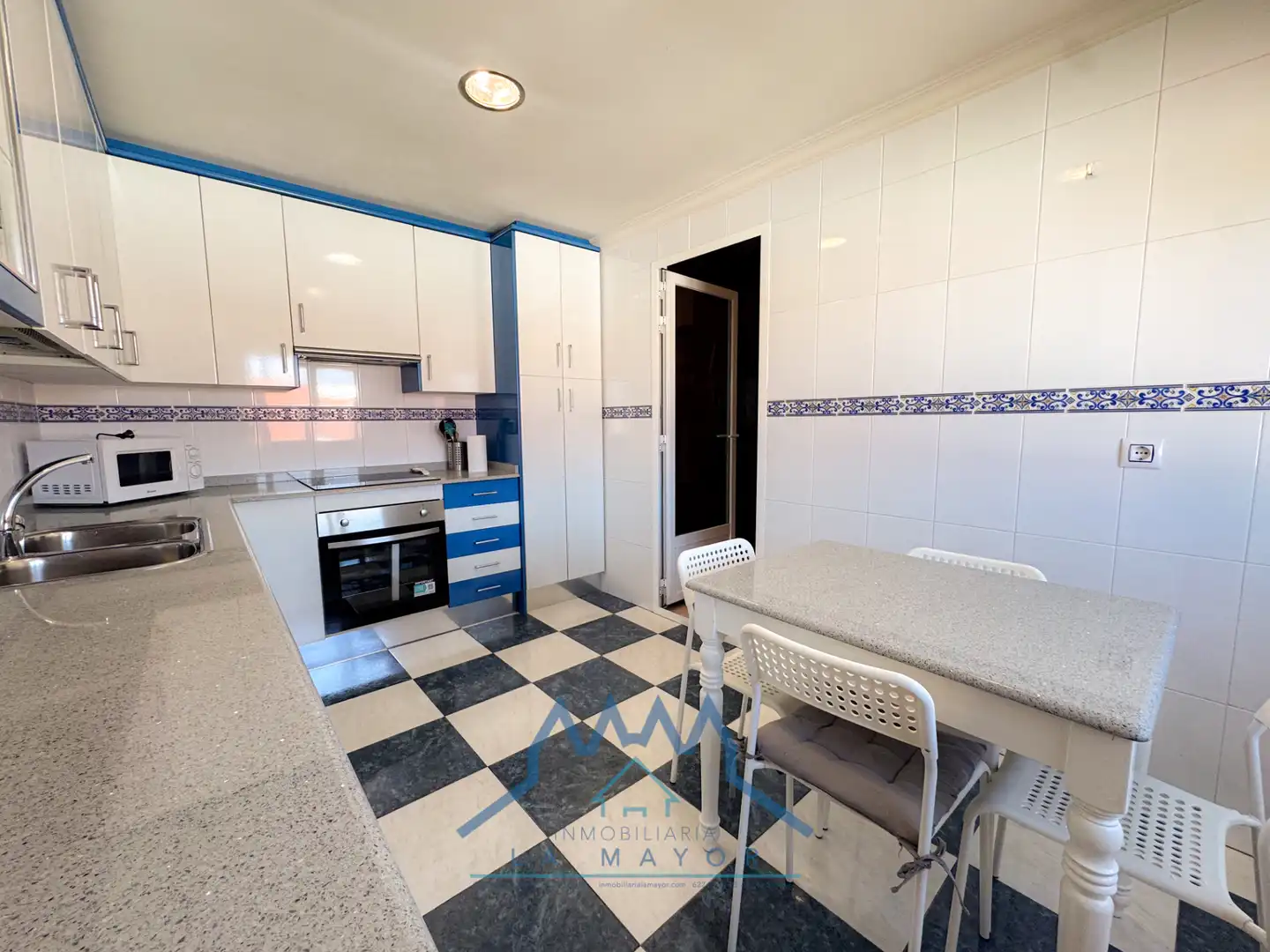 Kitchen of Flat for rent in Ciudad Real  with Air Conditioner, Terrace and Furnished