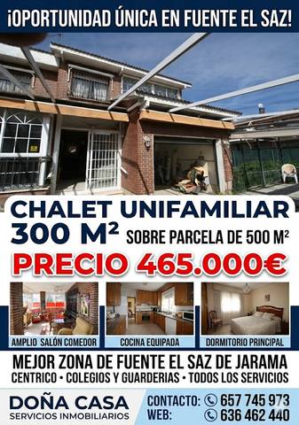 Casa-chalet en Venta en Calle Madrid, 78 en Fuente El Saz de Jarama