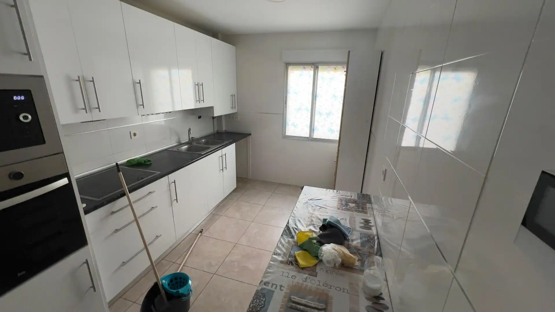 Cocina de Piso de alquiler en Palencia con Calefacción y Trastero