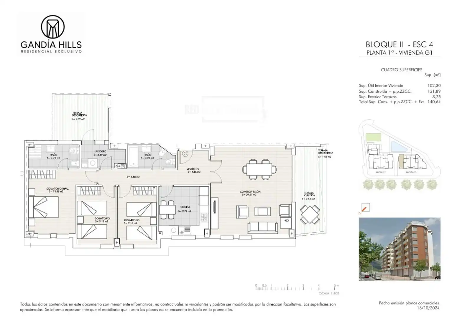 Flat for sale in Gandia  with Air Conditioner, Terrace and Swimming Pool