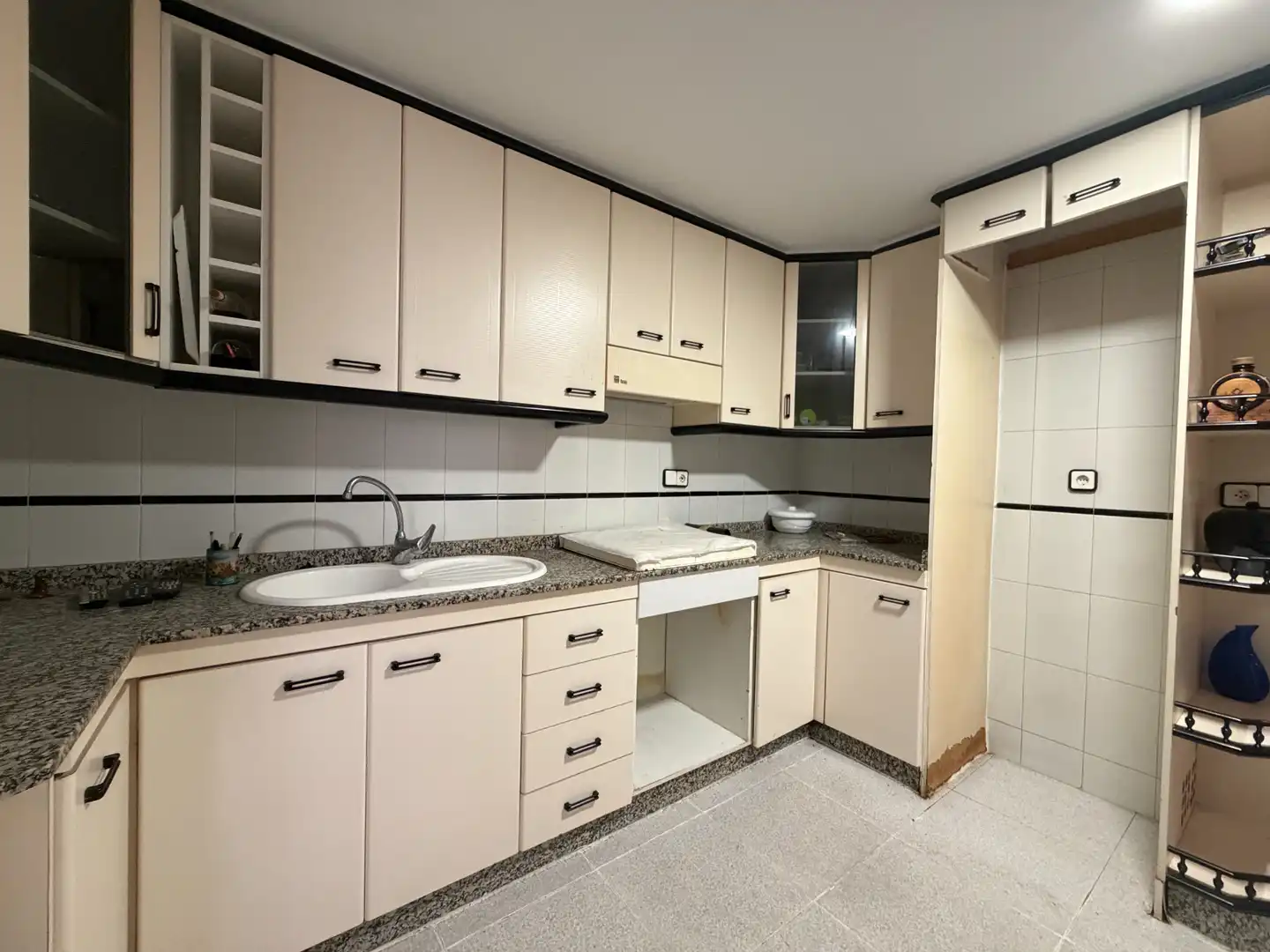 Kitchen of Flat for sale in Santa Pola  with Terrace and Furnished