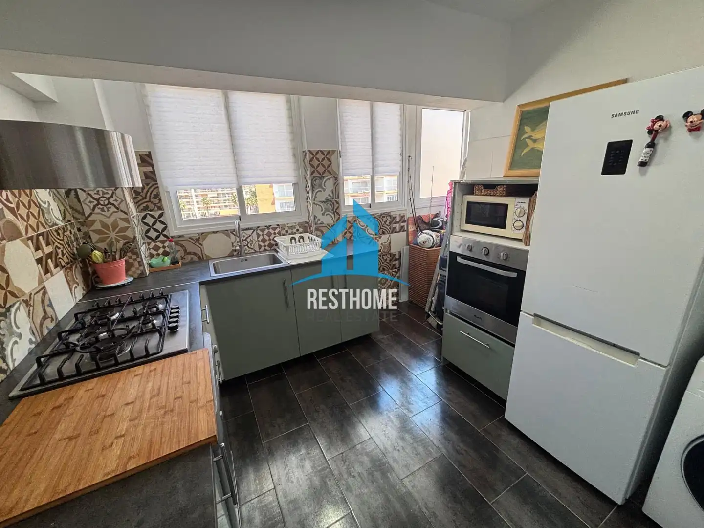 Cocina de Piso en venta en Cullera con Terraza