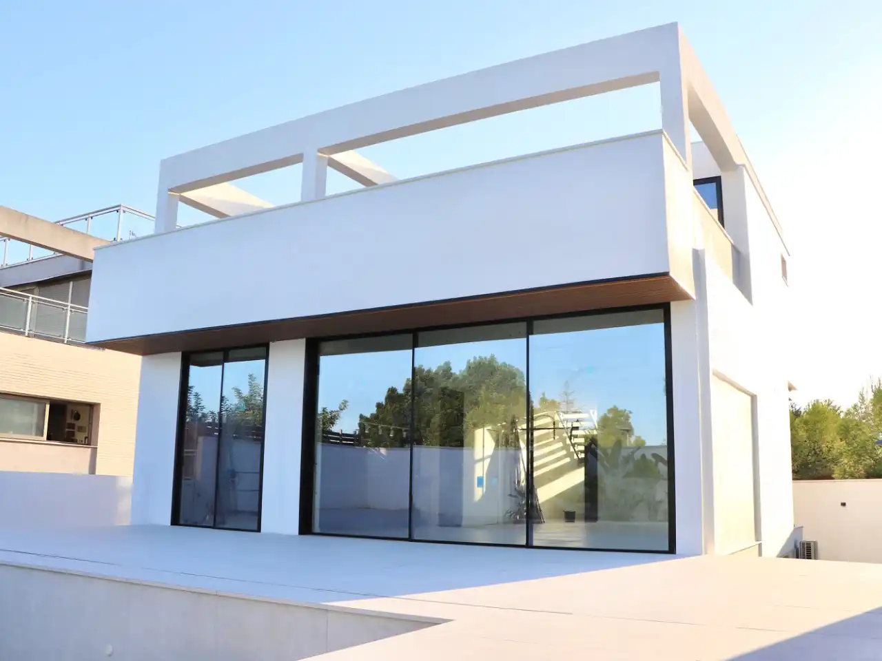 Exterior view of Houses for sale in Nueva Santa Barbara - Cruz de Gracia
