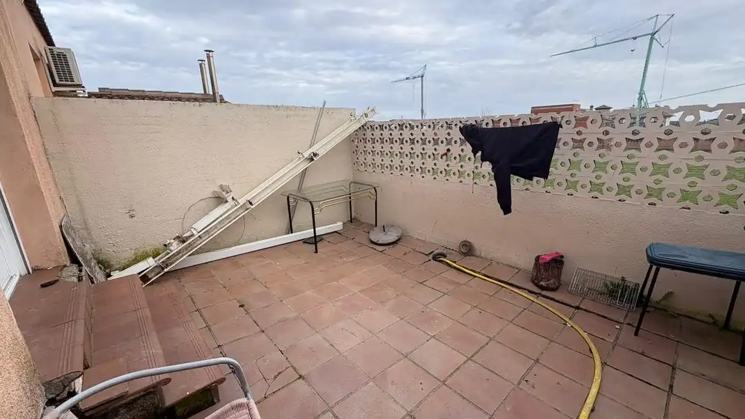 Terraza de Casa adosada en venta en Mejorada con Aire acondicionado, Calefacción y Jardín privado