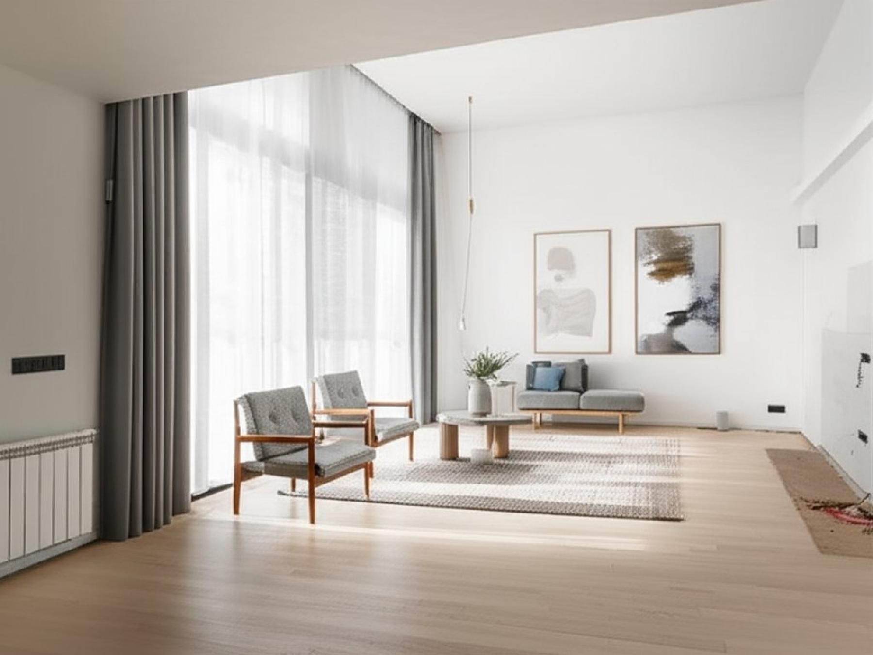 Sala de estar de Casa o chalet en venta en Sils con Jardín privado
