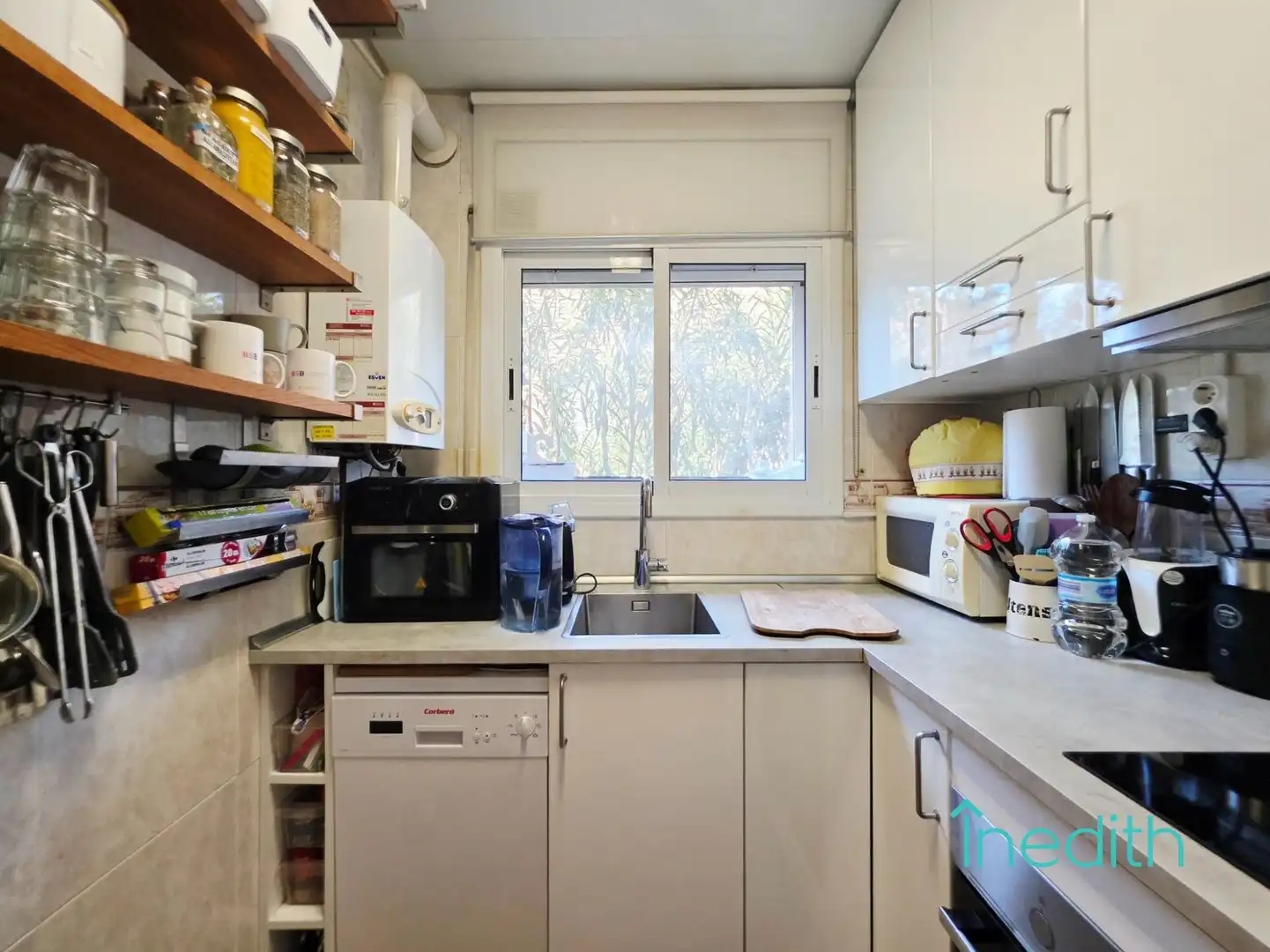 Cocina de Piso en venta en Castelldefels con Aire acondicionado, Calefacción y Terraza