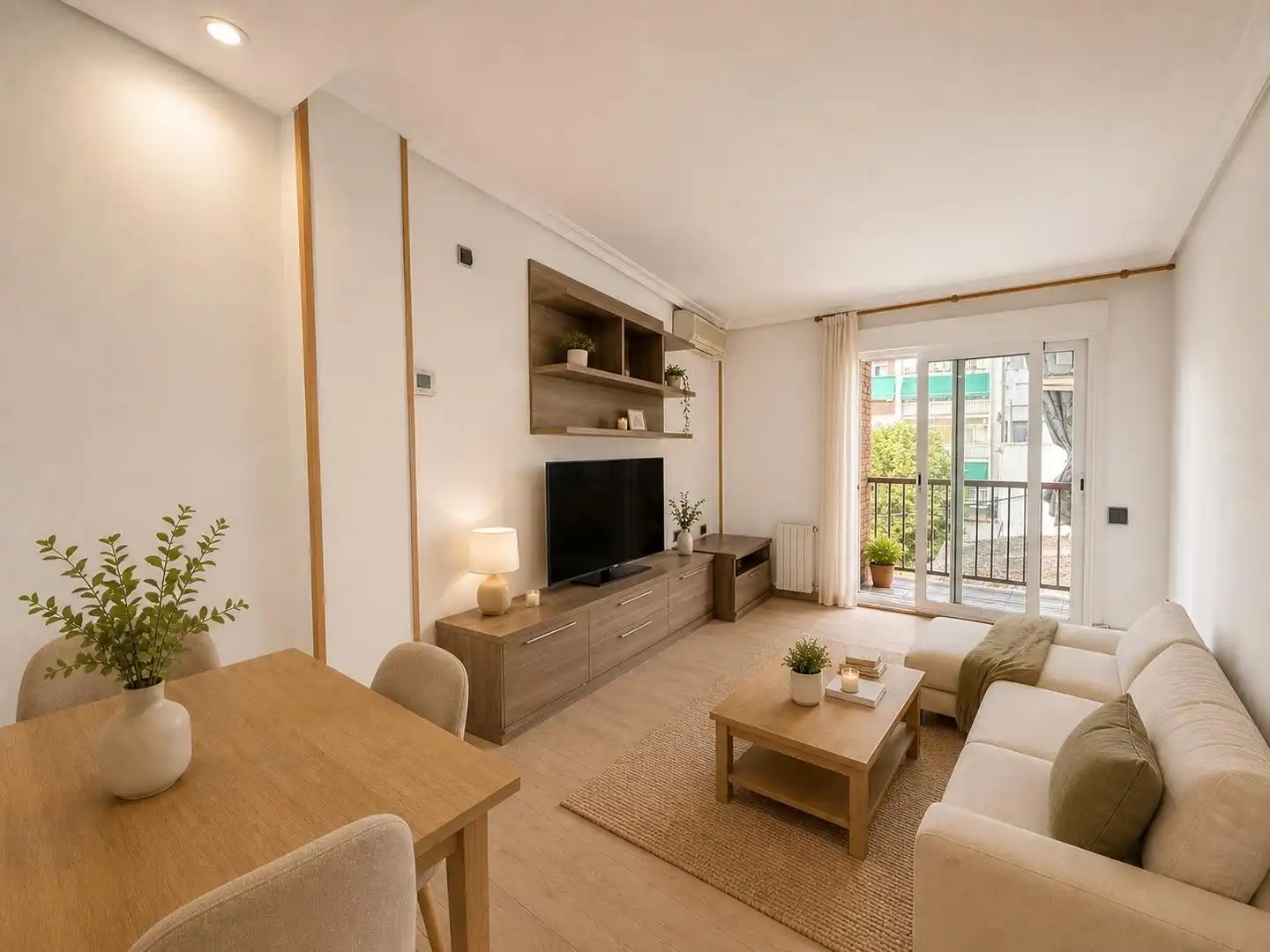 Sala de estar de Piso en venta en Valdemoro con Aire acondicionado, Calefacción y Terraza