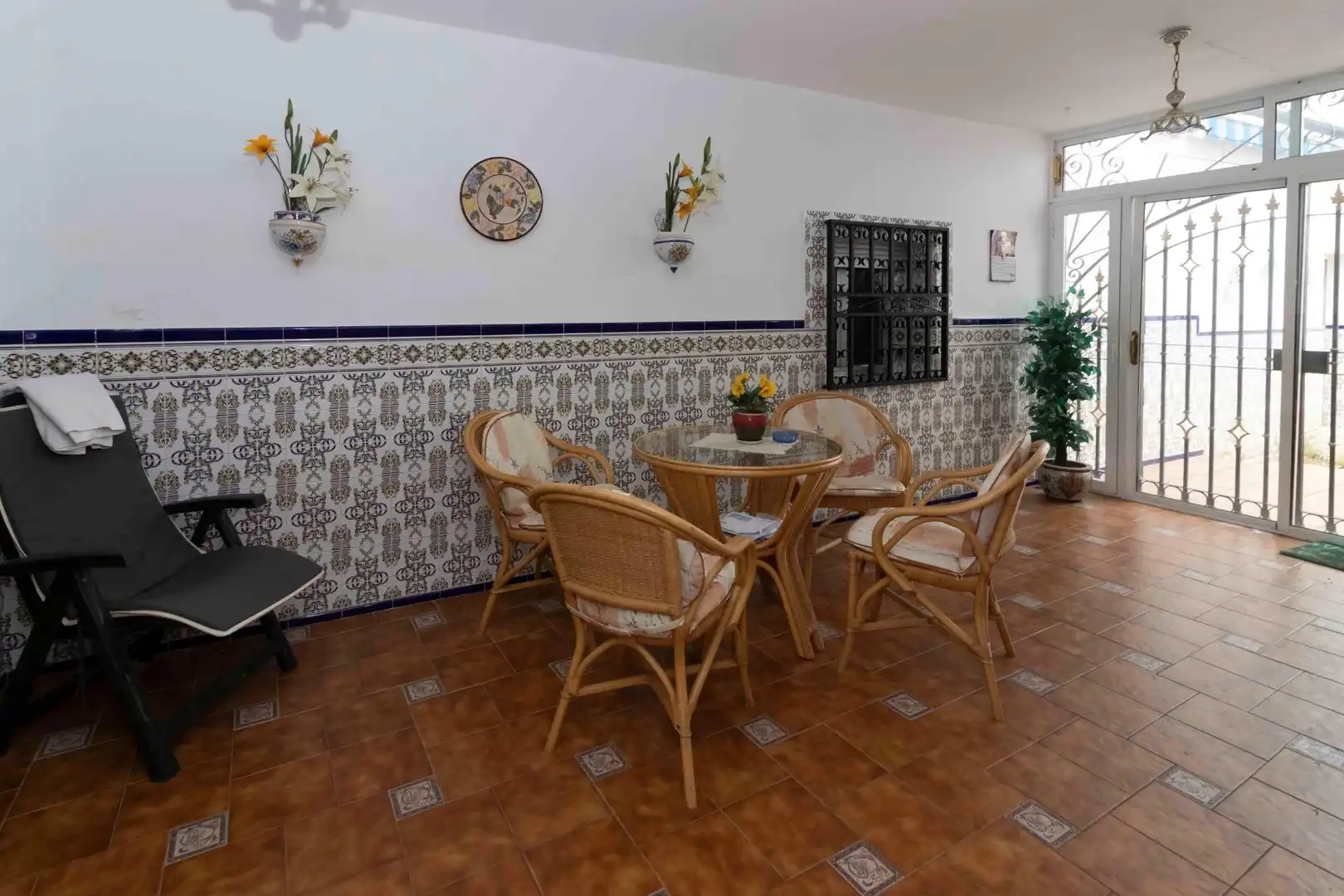 Jardín de Casa o chalet en venta en Talavera la Real con Aire acondicionado y Calefacción