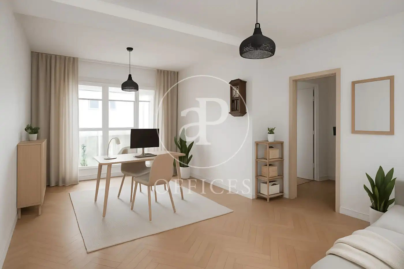 Habitación de Oficina en venta en Madrid con Calefacción