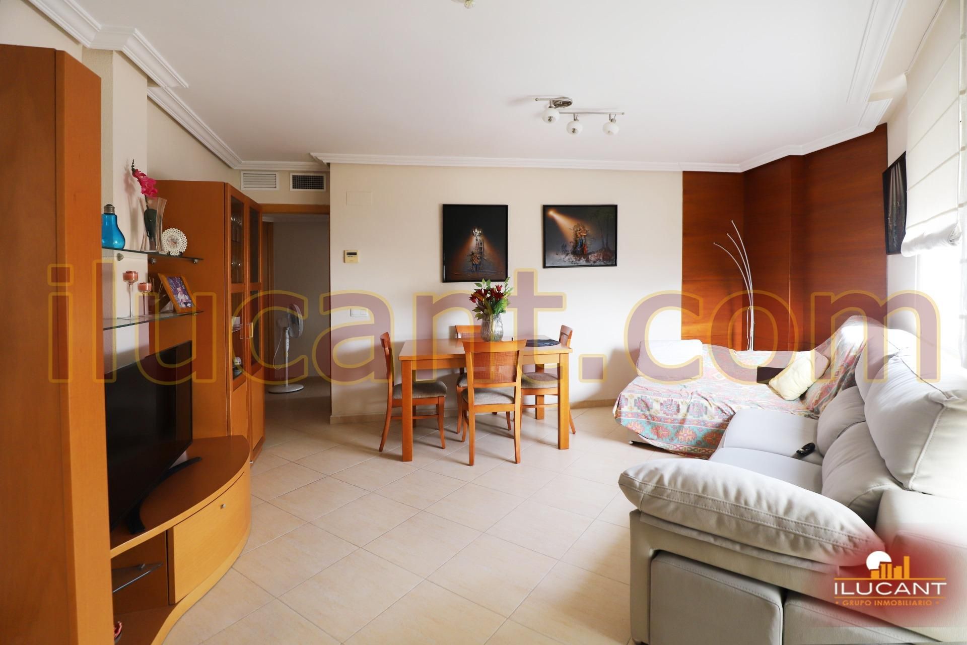 Living room of Flat for sale in Alicante / Alacant  with Air Conditioner, Terrace and Storage room