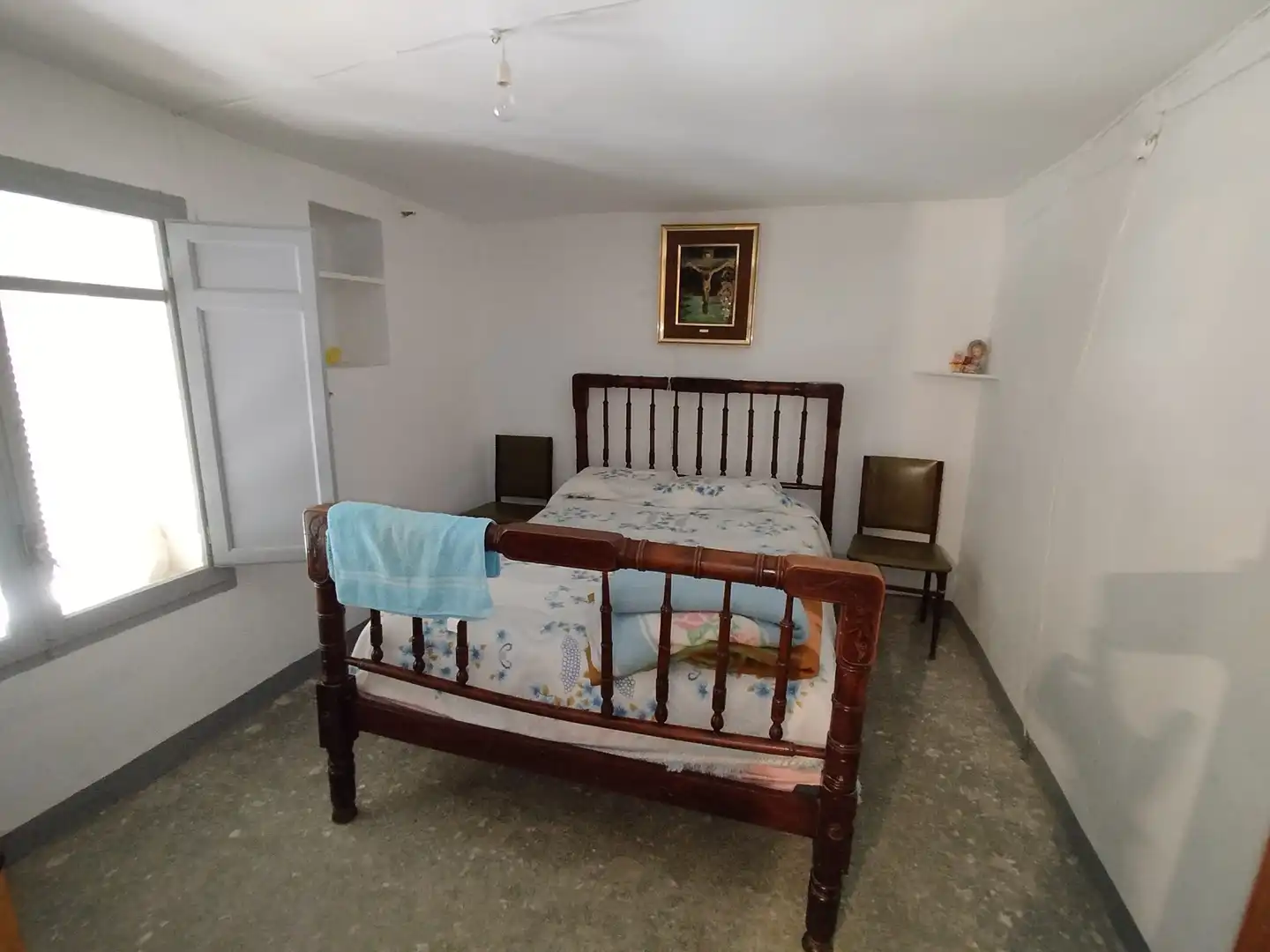 Bedroom of Country homes for sale in Peralta de Calasanz  with Heating, Terrace and Storage room