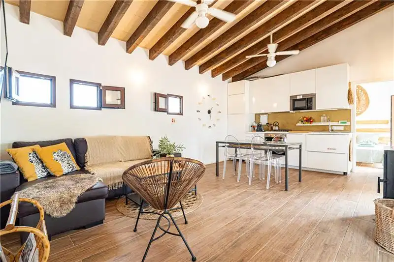 Living room of Country homes for sale in Campanet  with Private garden and Terrace
