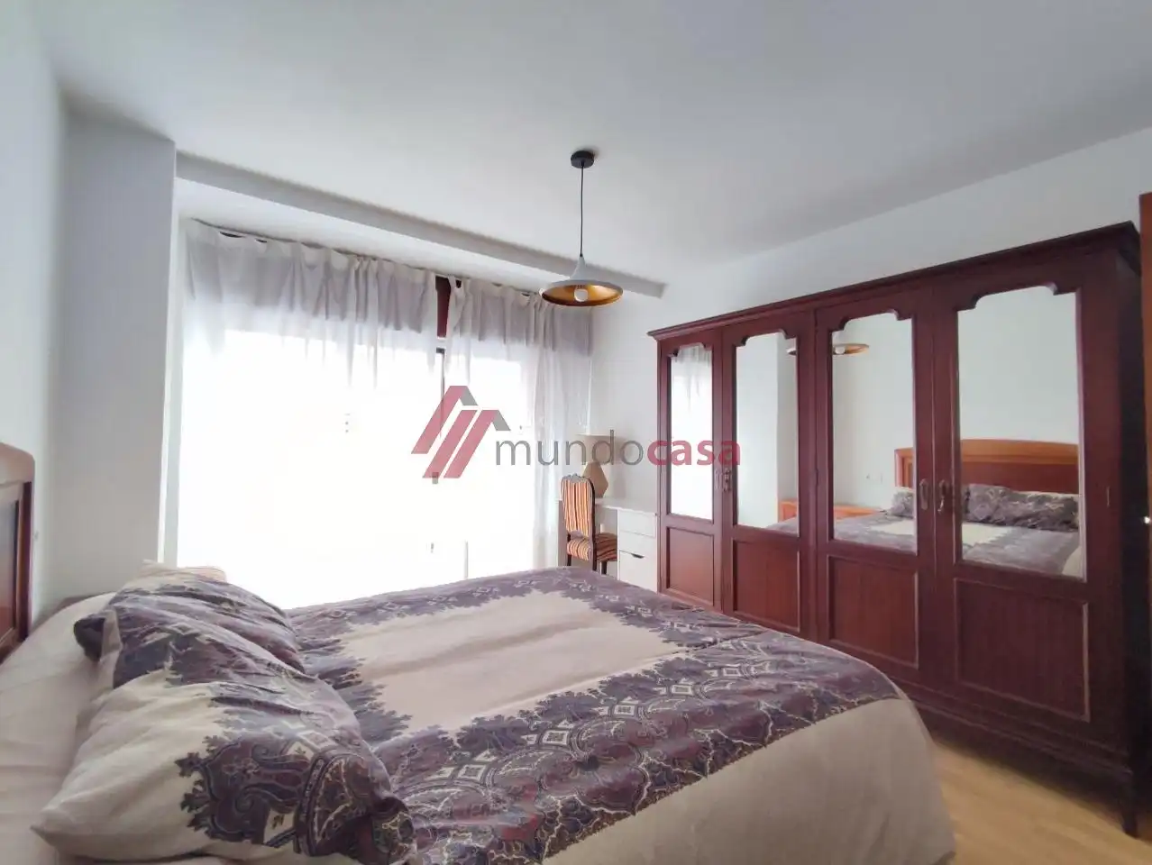Schlafzimmer von Wohnung zur Miete in Ferrol mit Terrasse und Möbliert