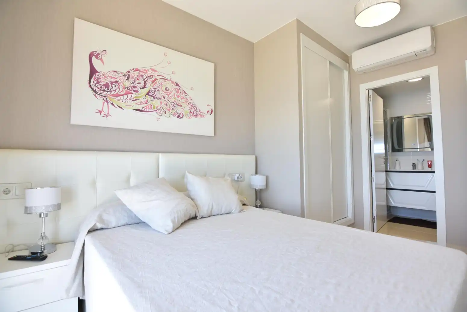 Bedroom of Flat for sale in Oropesa del Mar / Orpesa  with Air Conditioner, Heating and Private garden