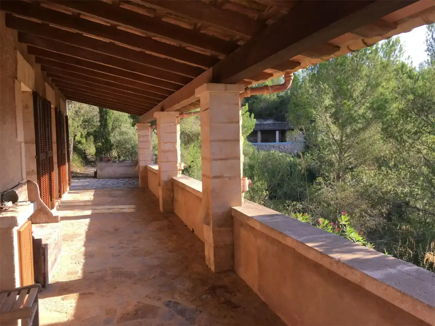 Terrace of Country homes for rent in Manacor  with Swimming Pool
