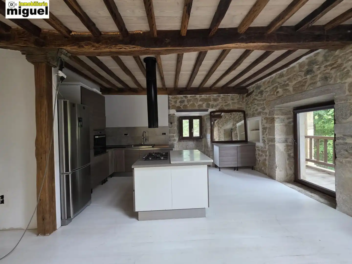 Küche von Haus oder Chalet zum Verkauf in Val de San Vicente  mit Privatgarten und Balkon