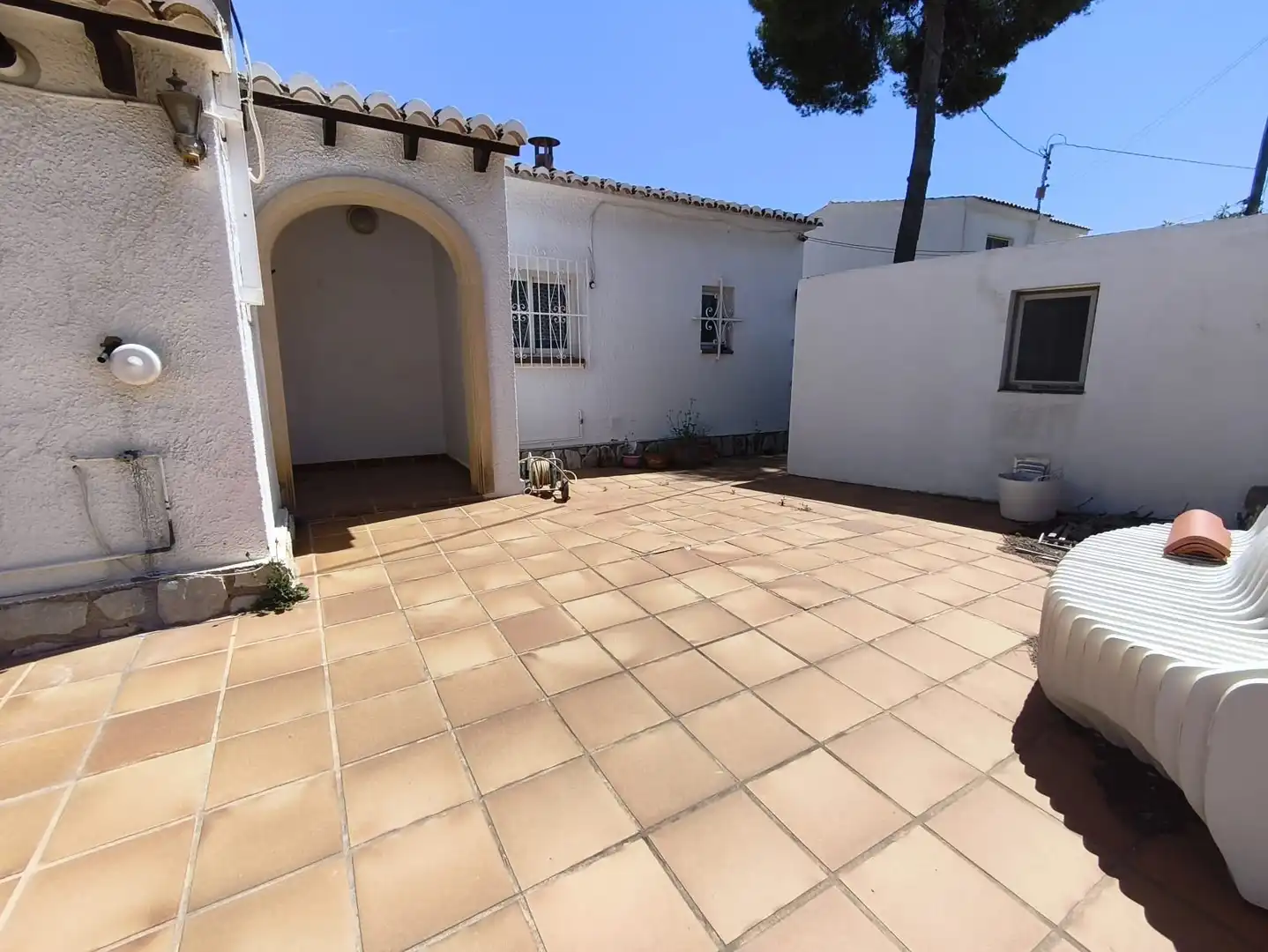 Jardín de Casa o chalet en venta en Benissa con Aire acondicionado, Piscina y Amueblado