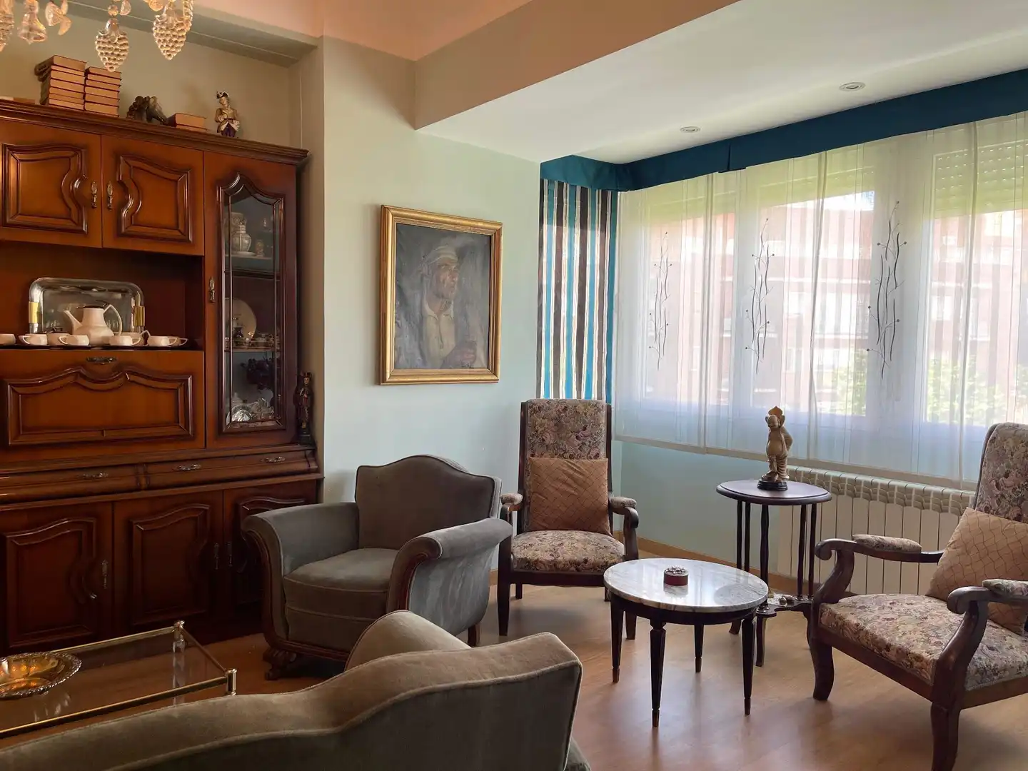 Sala d'estar de Pis en venda en Madrid amb Aire condicionat i Calefacció