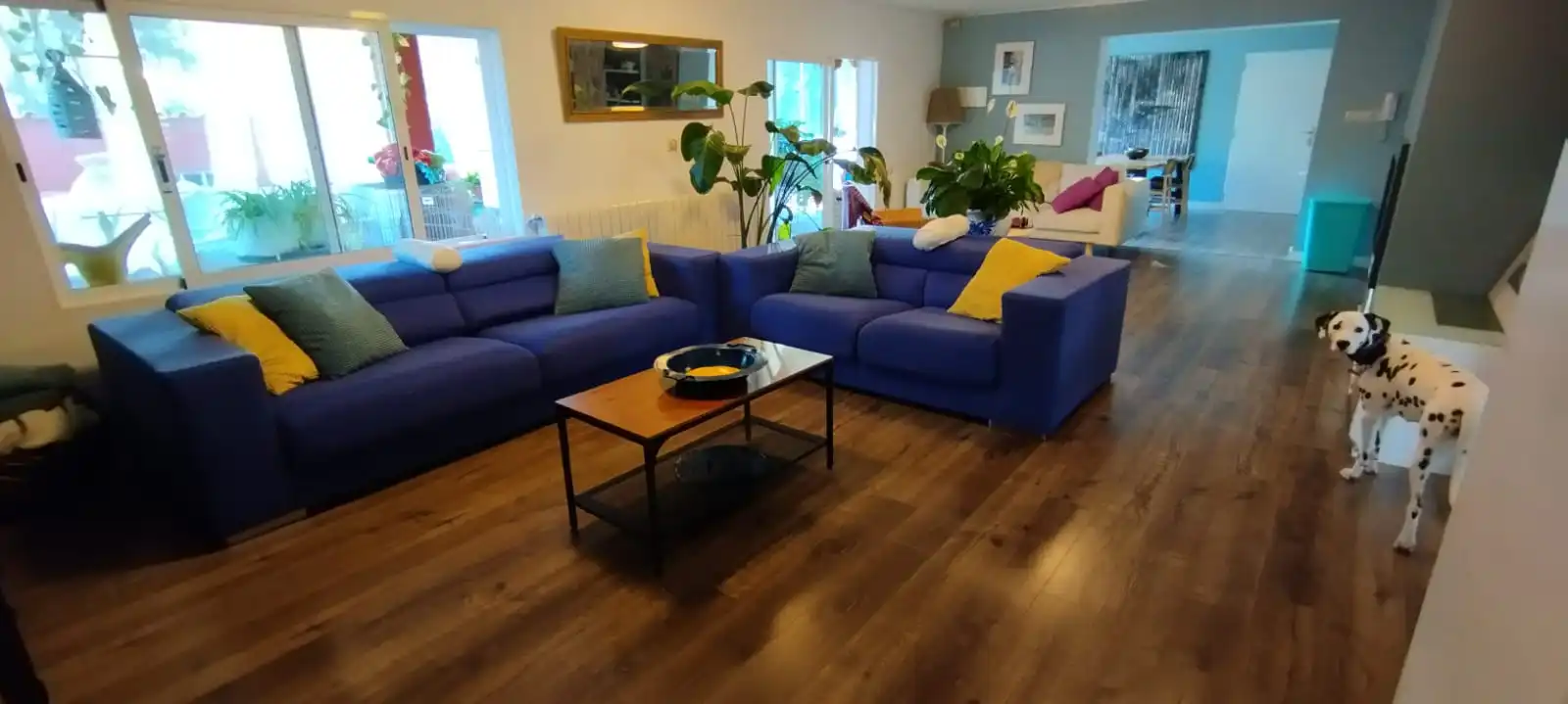 Sala d'estar de Casa o xalet en venda en Estivella amb Aire condicionat, Calefacció i Jardí privat