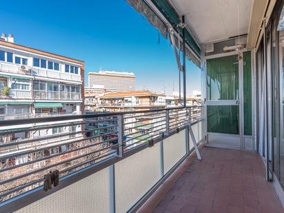 Balcony of Flat for sale in  Madrid Capital  with Heating and Terrace