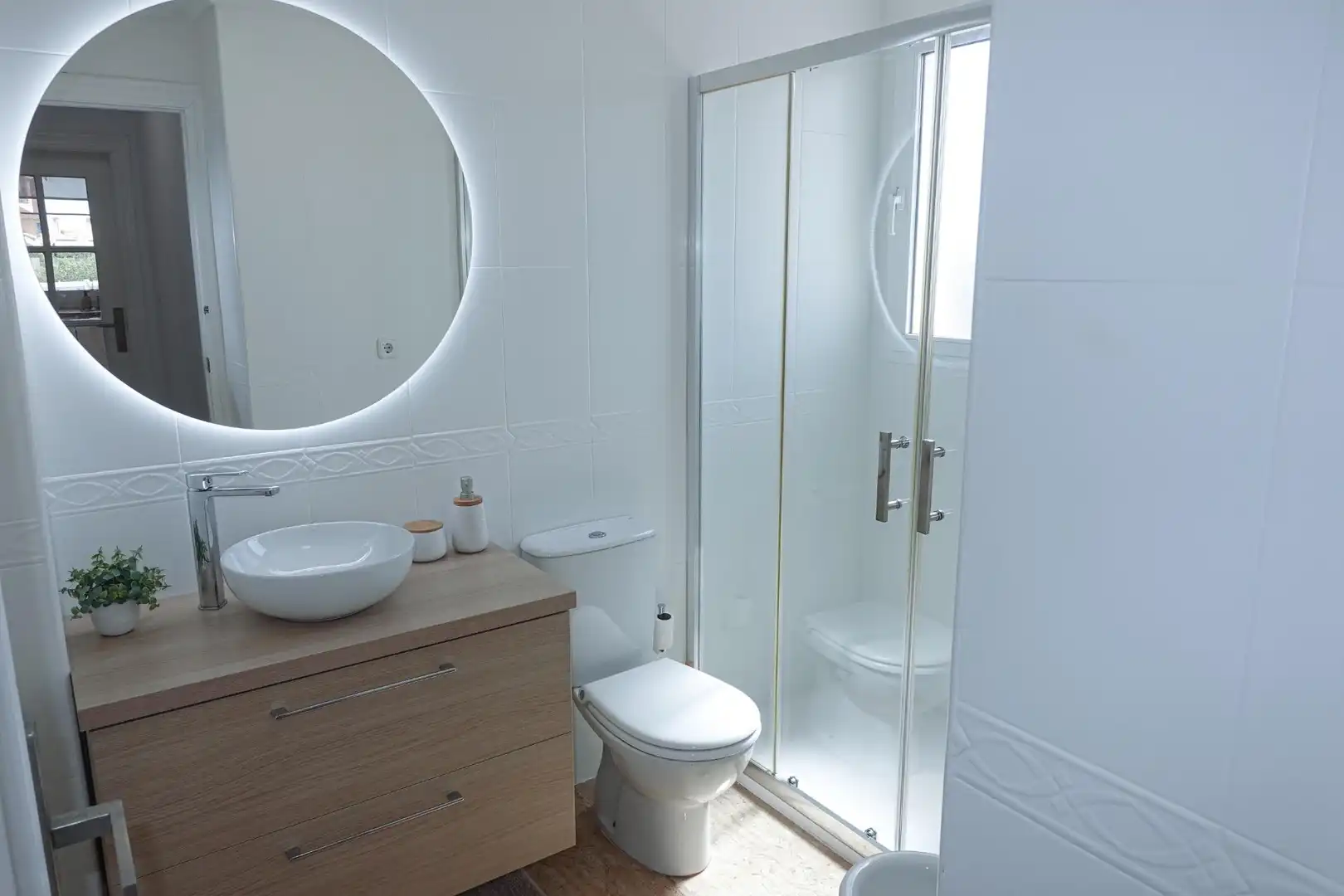Bathroom of Houses for sale in La Manga del Mar Menor  with Air Conditioner, Heating and Private garden