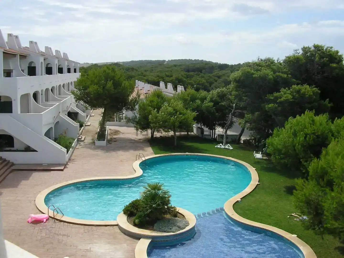 Swimming pool of Flat for sale in Es Mercadal  with Air Conditioner, Private garden and Storage room