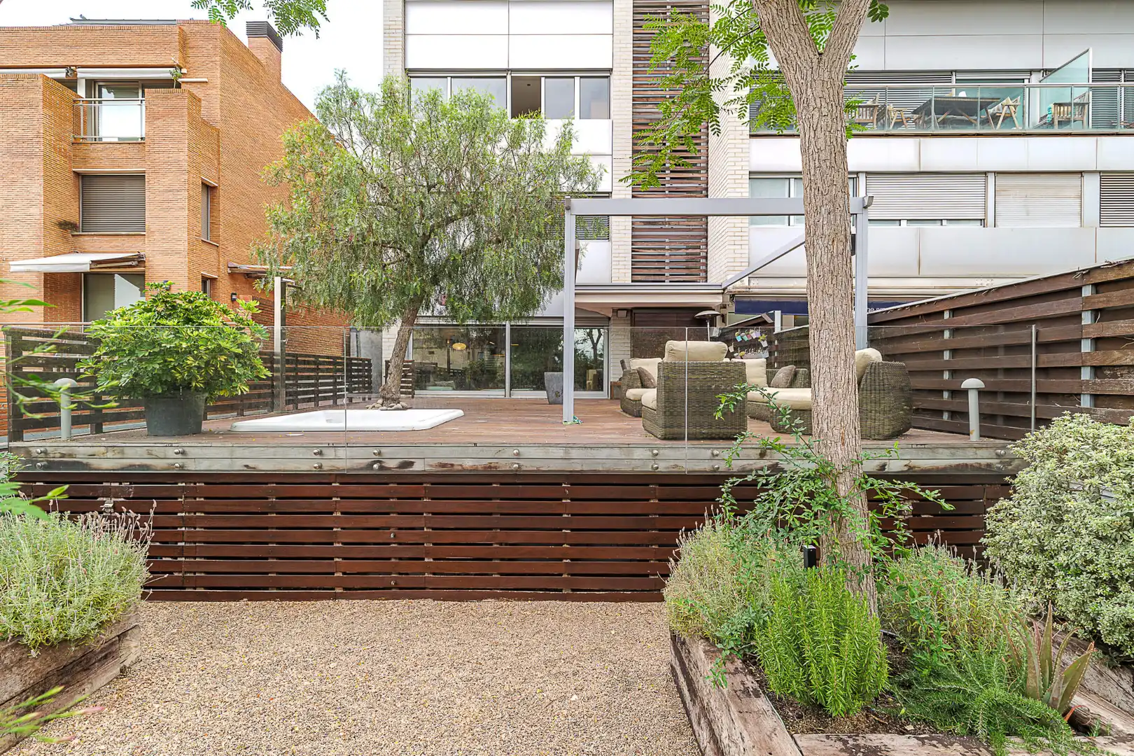 Terraza de Casa adosada en venta en Barcelona con Aire acondicionado, Calefacción y Terraza
