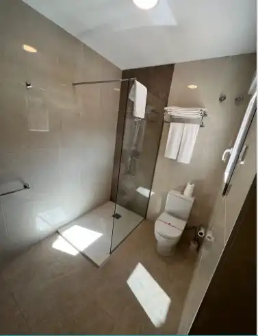 Bathroom of Apartments for rent in Benitachell / El Poble Nou de Benitatxell  with Air Conditioner, Terrace and Furnished
