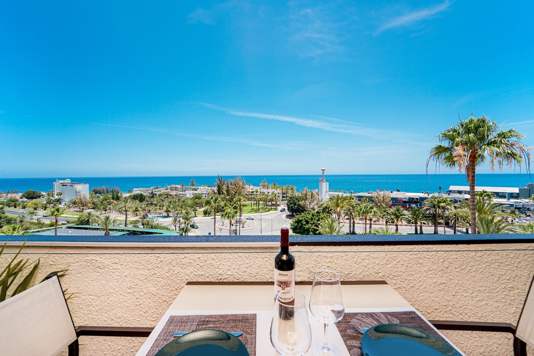 Terraza de Apartamento en venta en San Bartolomé de Tirajana con Aire acondicionado, Terraza y Piscina