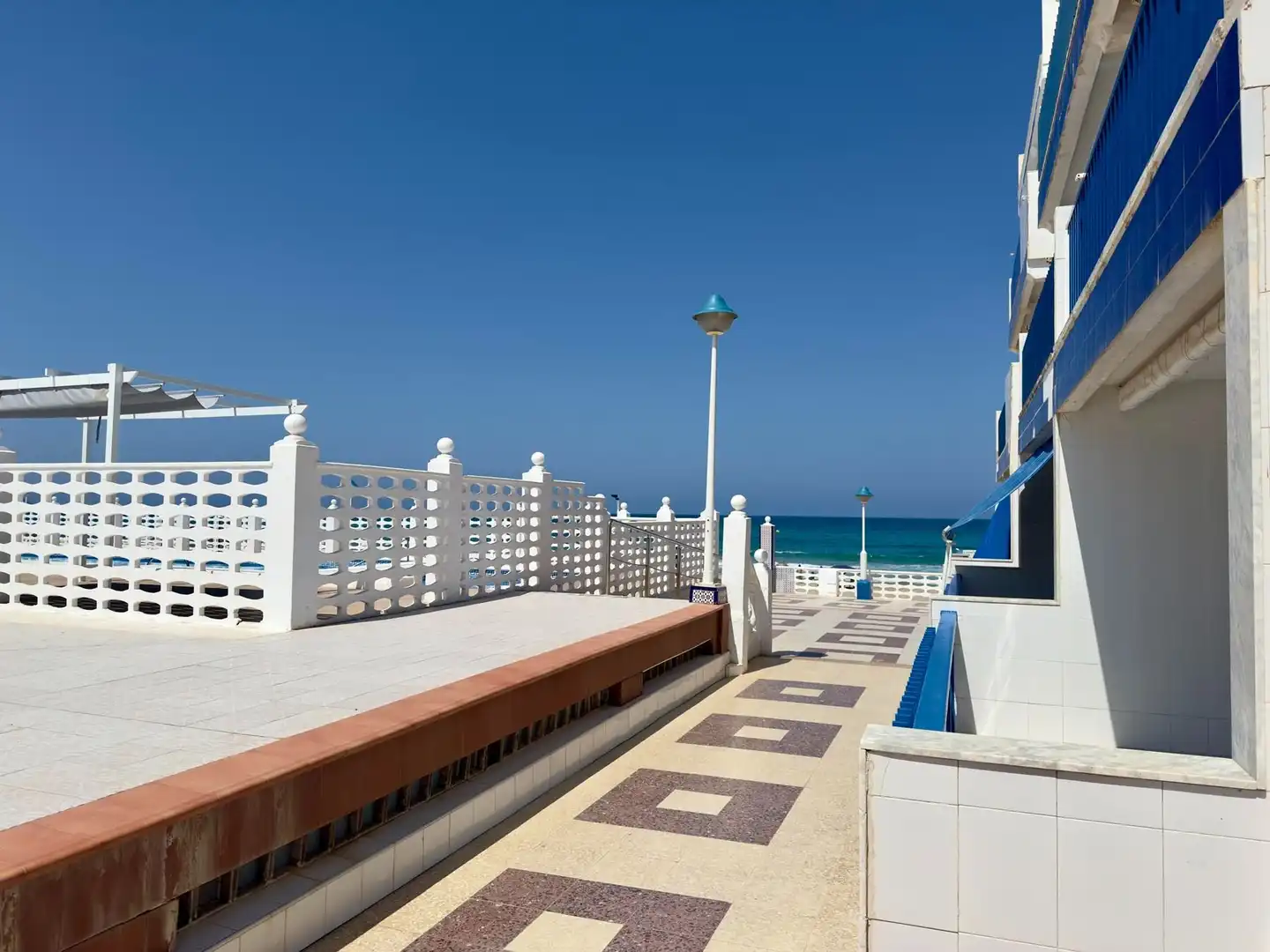 Terrassa de Apartament en venda en La Manga del Mar Menor amb Aire condicionat, Calefacció i Terrassa