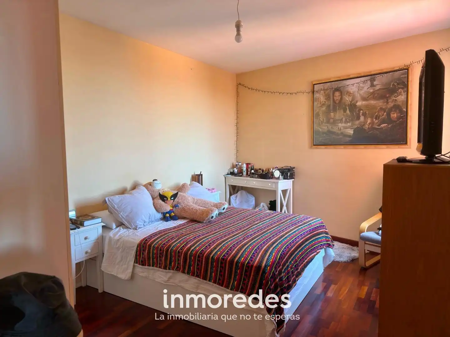 Schlafzimmer von Wohnung zum Verkauf in Barcelona mit Möbliert