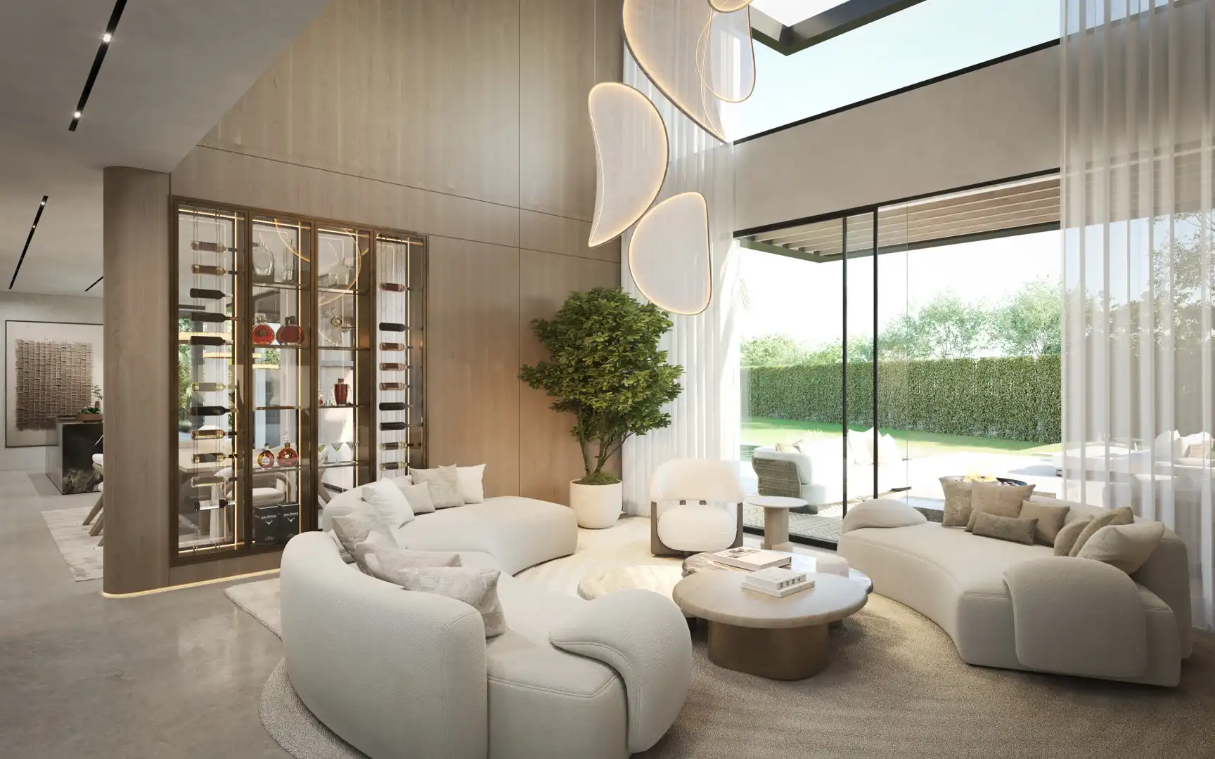 Sala d'estar de Casa o xalet en venda en Marbella amb Aire condicionat, Calefacció i Jardí privat