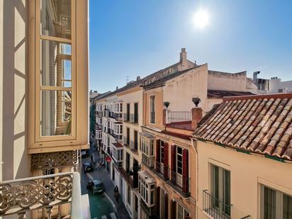 Exterior view of Flat for sale in Málaga Capital  with Air Conditioner and Furnished