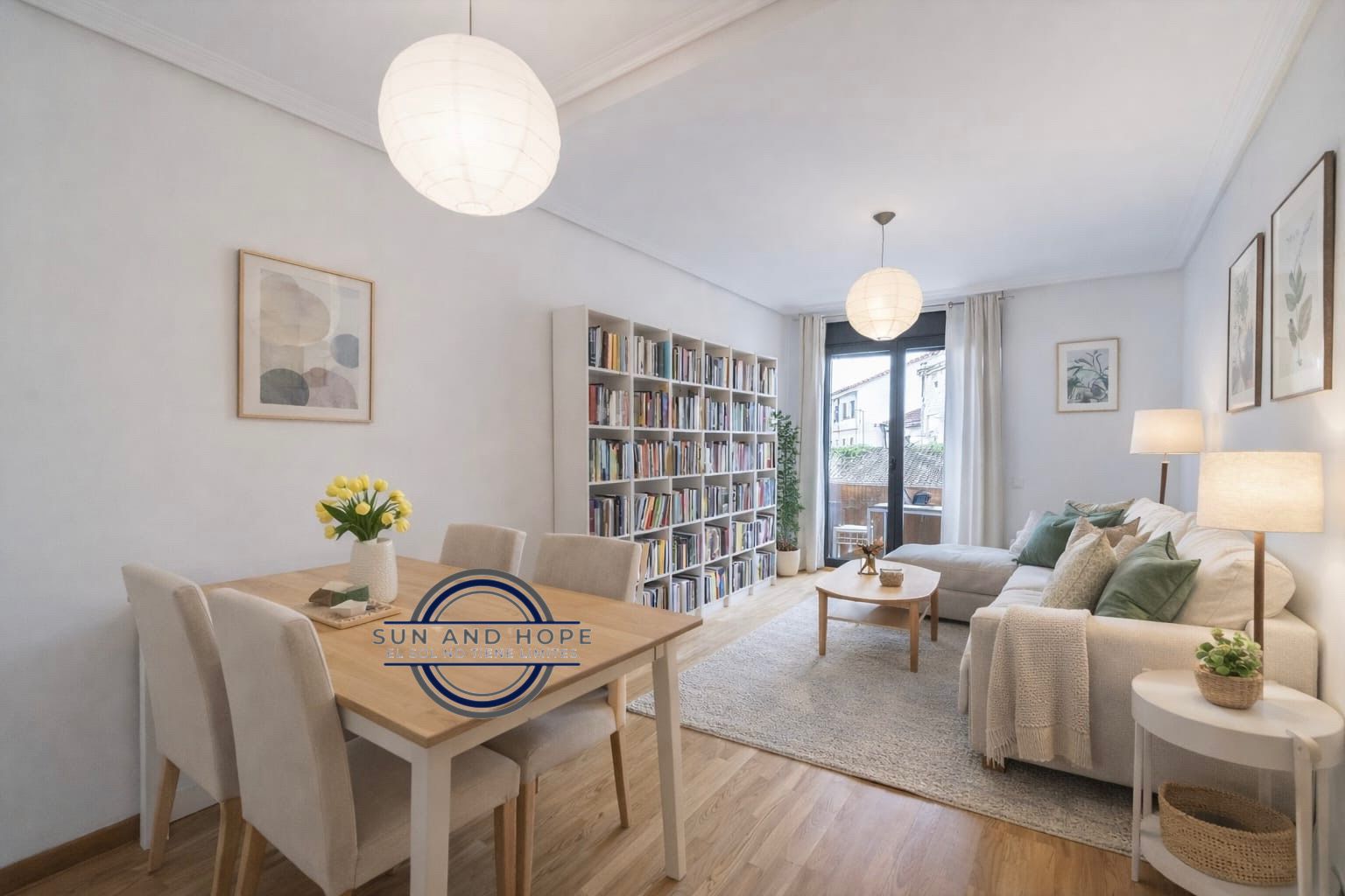 Living room of Apartment to rent in Oviedo   with Heating, Parquet flooring and Terrace