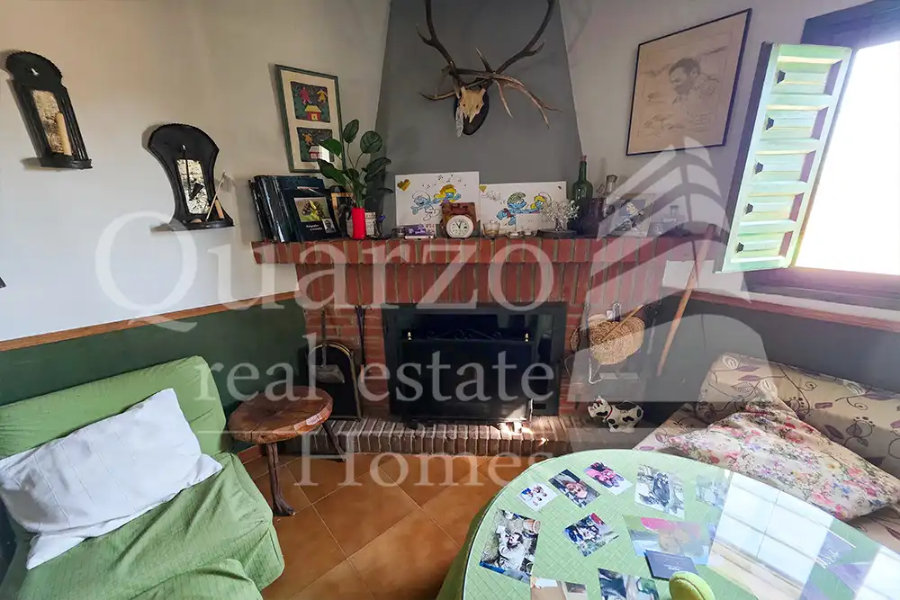 Sala de estar de Finca rústica en venta en Cáceres con Calefacción, Jardín privado y Trastero