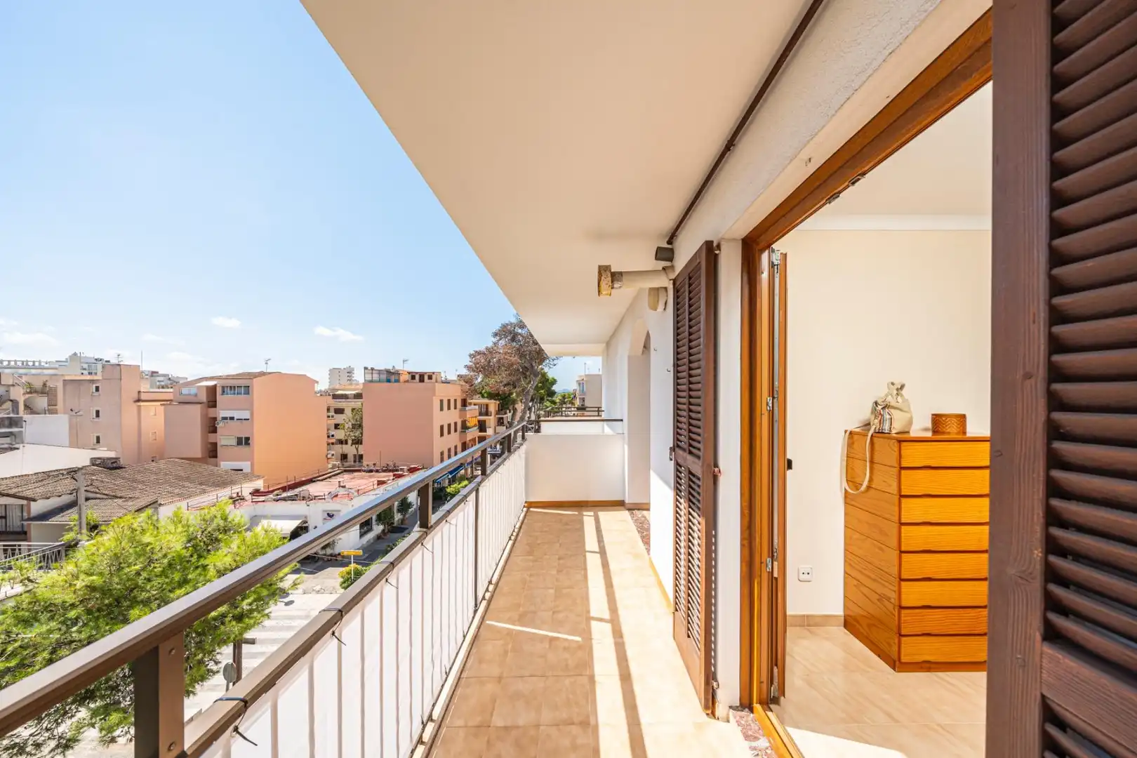 Terrasse von Wohnung zum Verkauf in Son Servera mit Klimaanlage, Terrasse und Möbliert