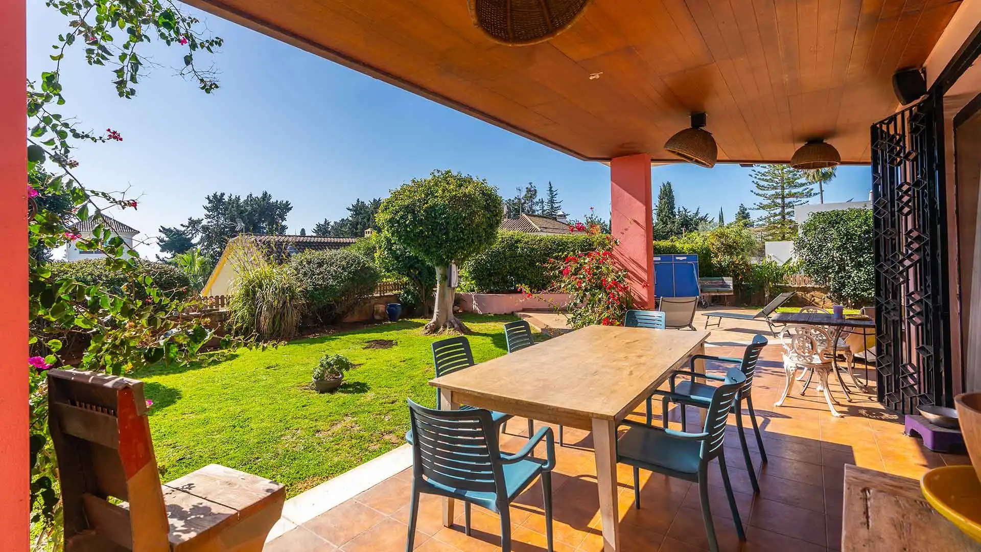 Garden of Houses for sale in Marbella  with Air Conditioner, Private garden and Terrace