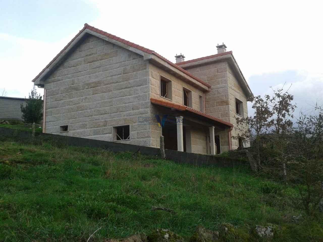 Exterior view of House or chalet for sale in Nogueira de Ramuín  with Heating and Private garden