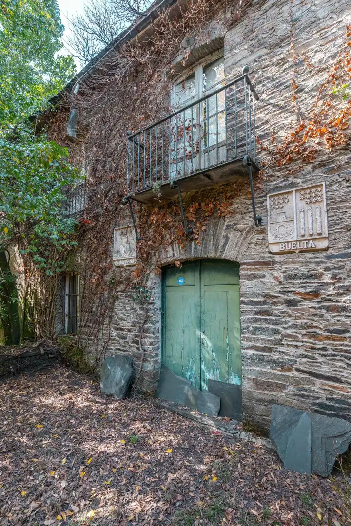 Vista exterior de Casa o chalet en venta en Palacios del Sil con Jardín privado