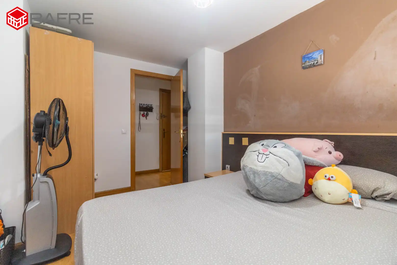 Bedroom of Flat for sale in Madrid  with Heating, Private garden and Storage room