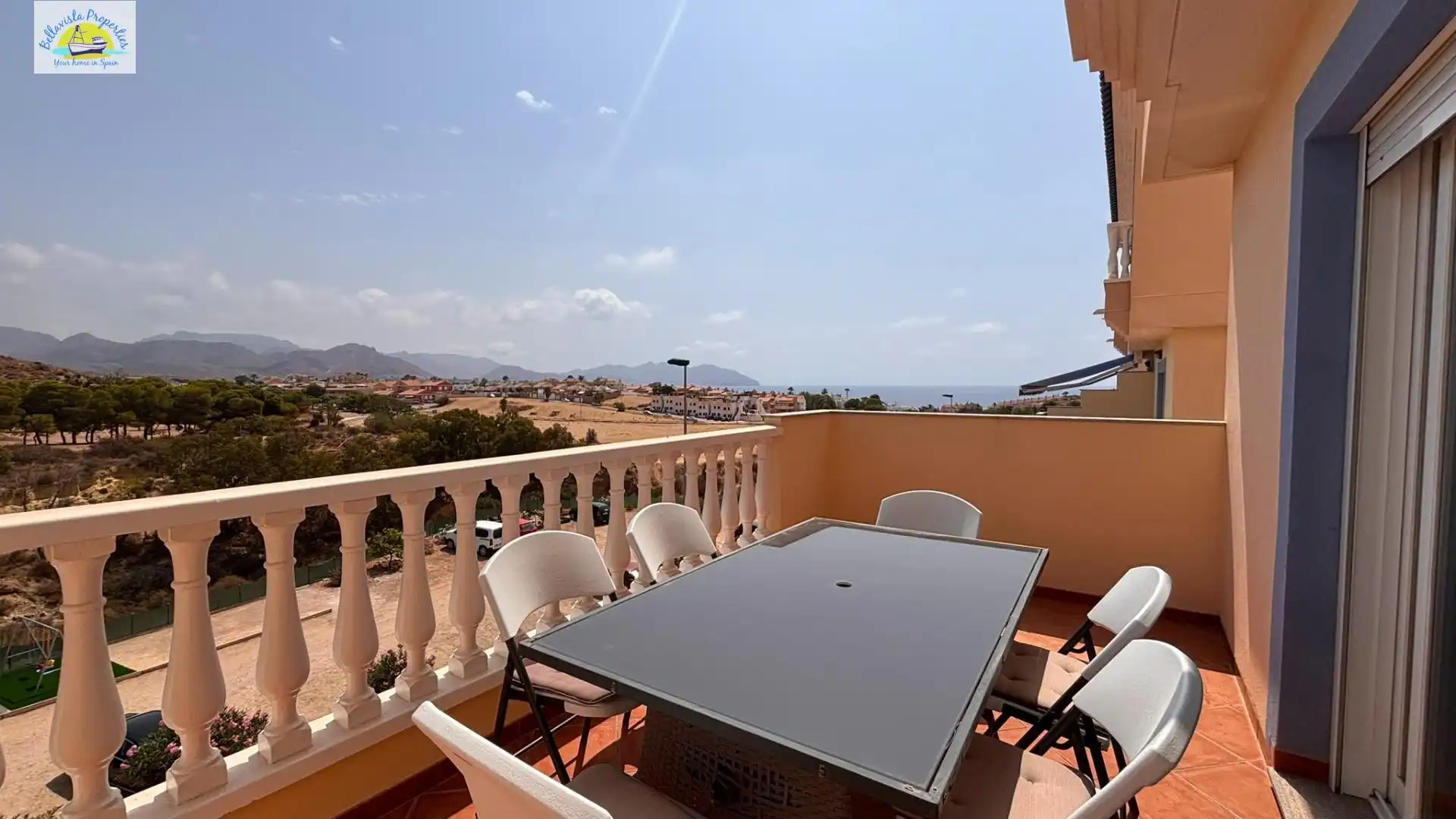 Terrassa de Casa o xalet en venda en Mazarrón amb Aire condicionat, Calefacció i Terrassa