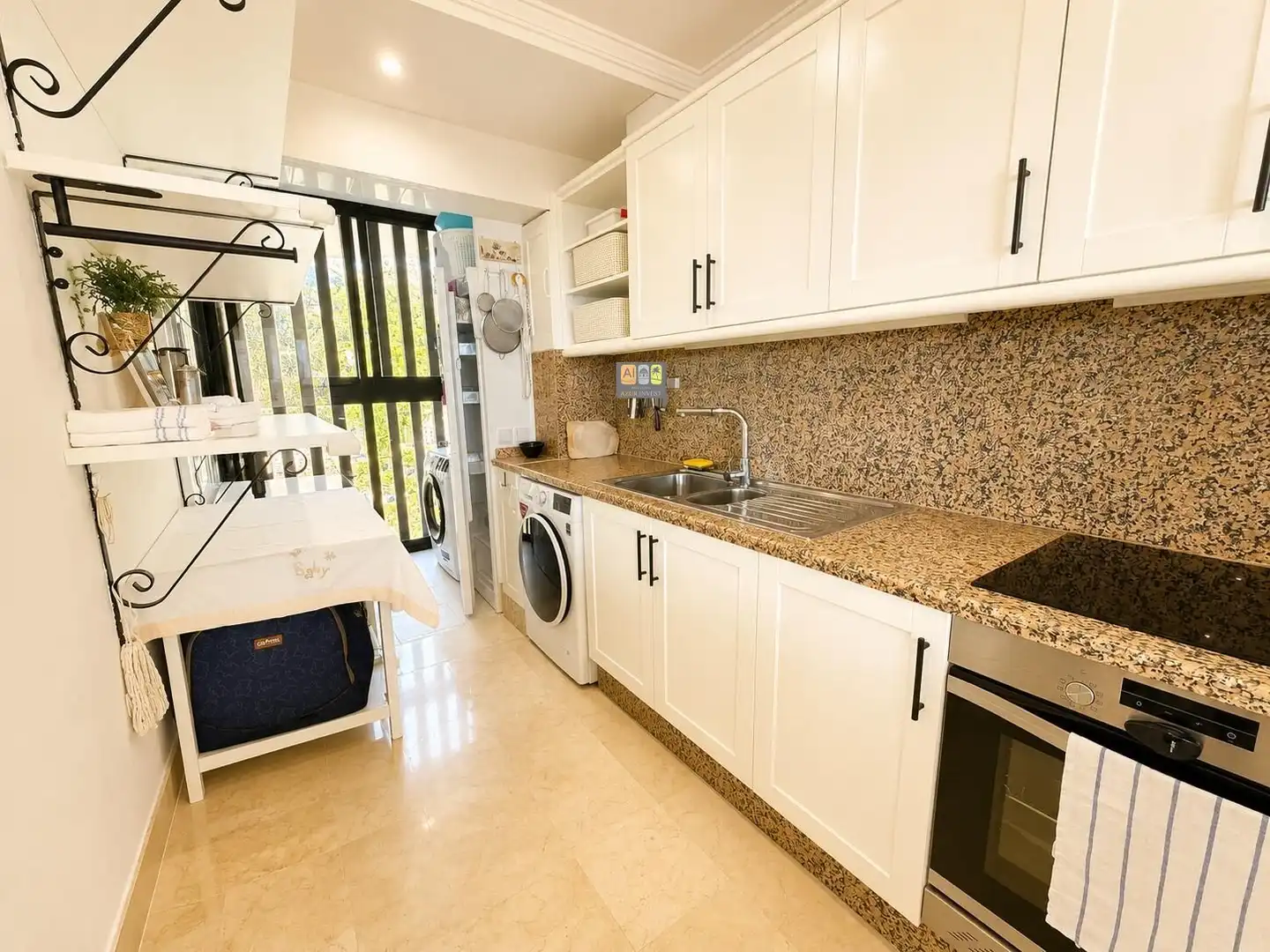 Cuina de Apartament en venda en Altea amb Aire condicionat, Calefacció i Jardí privat