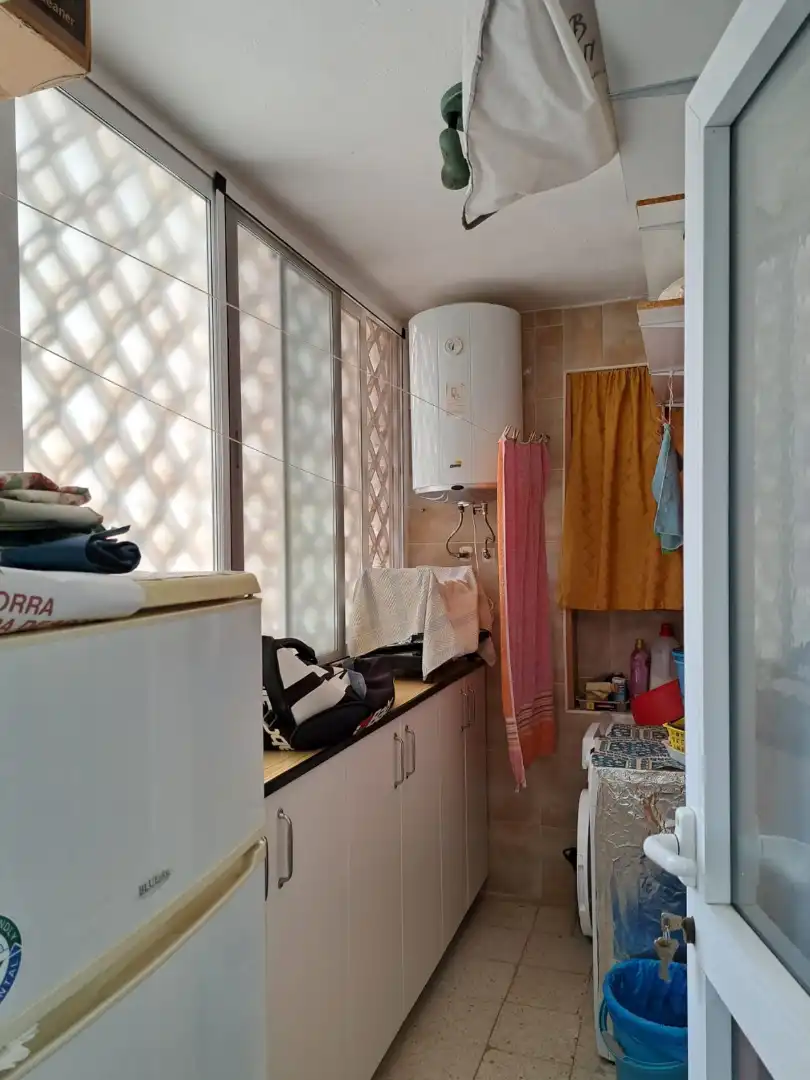 Kitchen of Apartments for sale in Benidorm  with Air Conditioner, Terrace and Furnished