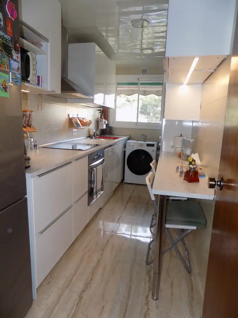 Cocina de Piso en venta en Badalona con Aire acondicionado, Calefacción y Parquet