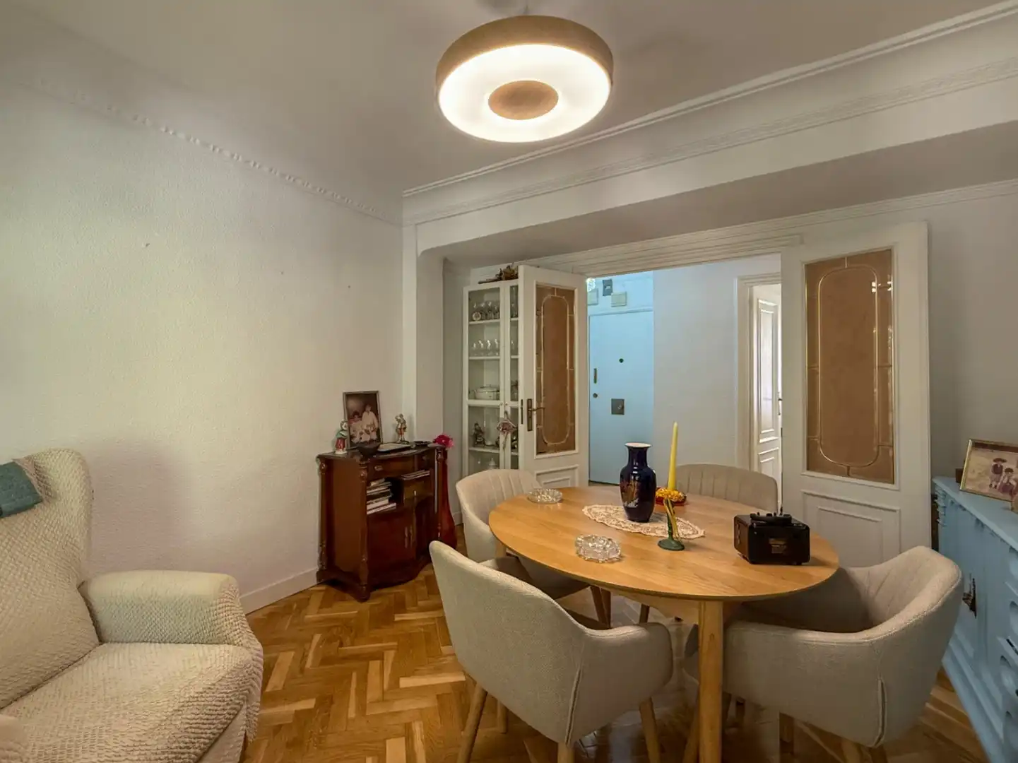 Dining room of Flat for sale in Madrid  with Air Conditioner, Heating and Terrace