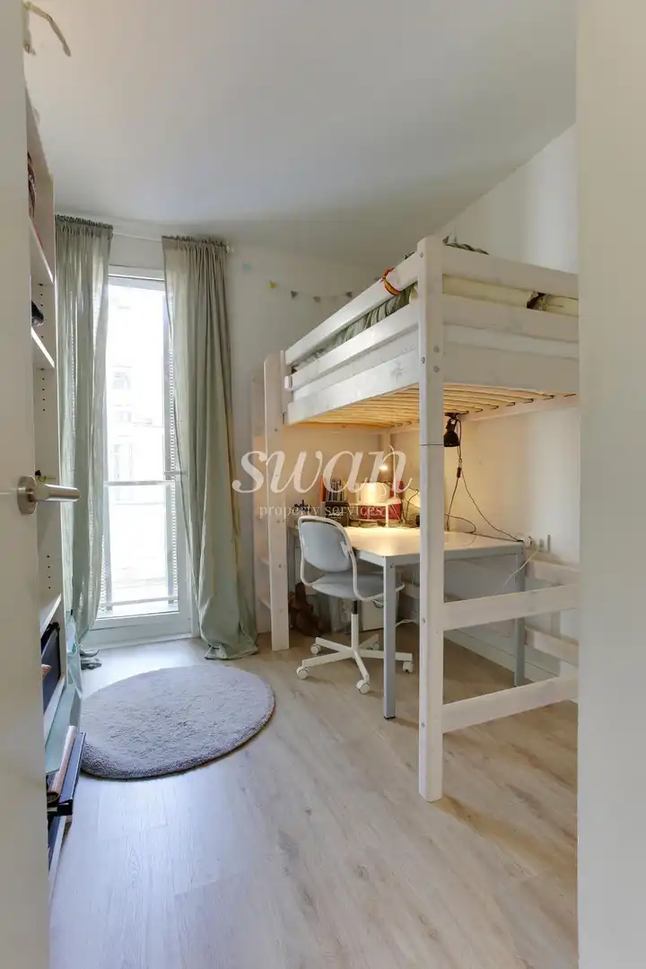 Bedroom of Flat for sale in Sant Cugat del Vallès  with Air Conditioner, Heating and Terrace