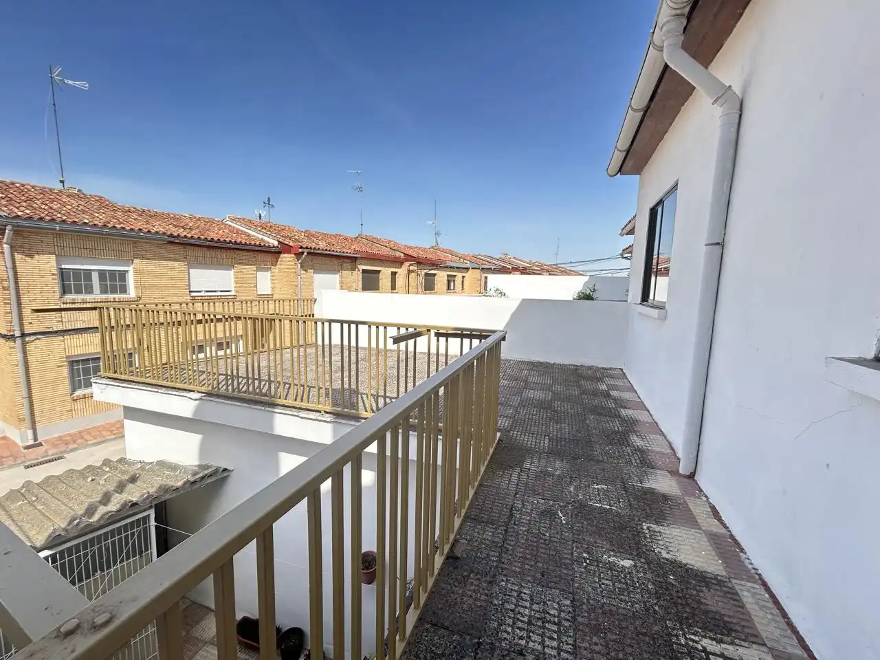 Terrassa de Casa adosada en venda en Cintruénigo amb Calefacció, Jardí privat i Terrassa