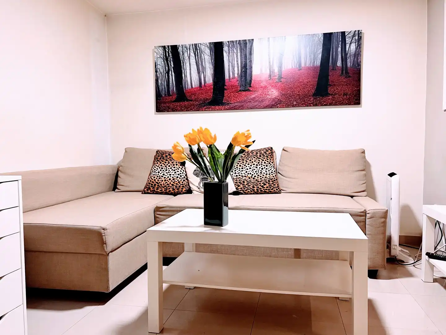 Living room of Ground floor for sale in Madrid  with Furnished and Washing machine
